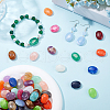 SOFPLATE 100Pcs Imitation Gemstone Acrylic Beads OACR-SP0001-05B-4
