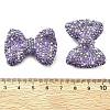 Bowknot Shape Polymer Clay Rhinestone Beads CLAY-NH0001-05F-3