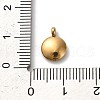 304 Stainless Steel Black Enamel Charms STAS-R009-01G-G-3