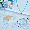 GOMAKERER 12 Strands 6 Colors Glass Beads Strands EGLA-GO0001-07A-4