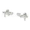 Non-Tarnish 304 Stainless Steel Ear Studs EJEW-Q801-04P-1