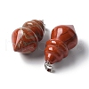 Natural & Synthetic Mixed Gemstone Pendants G-C187-04-3