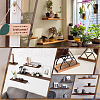 Unfinished Wooden Blank Slices WOOD-WH0029-45-4