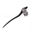 Crescent Tassel Wood Hair Sticks PW-WG7C9F3-03-1