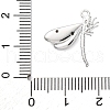 Brass Pave Cubic Zirconia Pendants KK-E793-27P-3