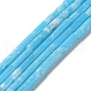 Synthetic Imperial Jasper Dyed Beads Strands G-D077-B01-03-1