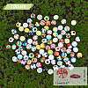   100pcs Glass Cabochons GGLA-PH0001-16-5