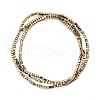 Electroplated Non-magnetic Hematite Beads Strands G-P571-D01-01-3