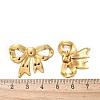304 Stainless Steel Stud Earrings EJEW-U047-23G-5