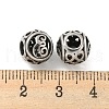 304 Stainless Steel Beads Rhinestone Settings STAS-O002-01E-AS-3