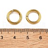 Ion Plating(IP) 304 Stainless Steel Open Jump Rings STAS-M081-02G-04-3