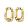 Brass Spring Gate Rings KK-J301-16G-1