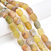 Natural Weathered Agate Beads Strands G-N344-42A-1