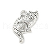 Tibetan Style Alloy Pendants PALLOY-P310-01C-AS-1