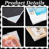  50Pcs Plastic Triangle Corner Protector FIND-NB0005-48C-4