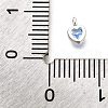 925 Sterling Silver Cubic Zirconia Charms STER-Q005-01A-D-3