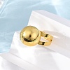 Brass Cuff Rings RJEW-D323-01G-3