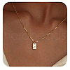 304 Stainless Steel Box Chain Necklaces FS-WG1FEB4-12-1