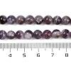 Natural Amethyst Beads Strands G-M445-6mm-01E-5