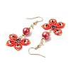 Glass Dangle Earrings EJEW-MZ00259-6