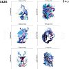 PET Heat Transfer Film Logo Stickers Set DIY-WH0230-052-3