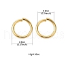 Brass Open Jump Rings KK-FS0001-23B-5