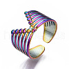 V Shape Cuff Rings RJEW-N038-035-3
