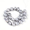 Natural Cultured Freshwater Pearl Beads Strands PEAR-N014-08J-01-2