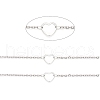 Tarnish Resistant 304 Stainless Steel Cable Chains CHS-F015-22P-2