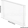 Transparent PVC Rectangle Favor Box Candy Treat Gift Box CON-BC0006-27-2