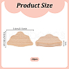Olycraft 1 Set Unfinished Wooden Chips WOOD-OC0003-98C-2