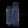 Rectangle Transparent Plastic PVC Box Gift Packaging CON-F013-01F-2