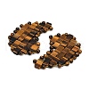 Mother's Day Gifts Natural Tiger Eye Eye Patches G-D301-A03-2