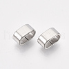 Tarnish Resistant 304 Stainless Steel Slide Charms X-STAS-T045-46P-1