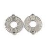 Non-Tarnish 304 Stainless Steel Connector Charms STAS-N103-135P-1