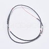 Non-Magnetic Synthetic Hematite Beads X-G-H1074-1-2