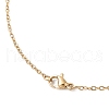 7Pcs 7 Colors Handmade Glass Seed Beaded Star Pendant 304 Stainless Steel Cable Chain Necklaces for Women NJEW-MZ00118-7