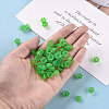 Transparent Acrylic Beads Caps X-PL543-9-6