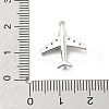 Brass Micro Pave Clear Cubic Zirconia Pendants KK-L228-45P-3