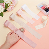   5 Rolls 5 Colors Polyester Frayed Ribbon OCOR-PH0002-79-3