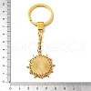 304 Stainless Steel Keychains STAS-D373-06G-3