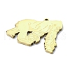 201 Stainless Steel Pendants STAS-R118-06G-2