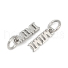 Brass Charms KK-S527-02P-A-2