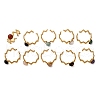 304 Stainless Steel Open Cuff Rings RJEW-A071-09G-4