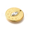 Ion Plating(IP) 304 Stainless Steel Rhinestones Pendants STAS-I321-14G-2