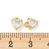 Rack Plating Brass Micro Pave Cubic Zirconia Charms KK-C038-08G-3