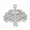 Non-Tarnish 201 Stainless Steel Pendants STAS-T008-049-1-1