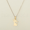 DICOSMETIC 20Pcs 2 Colors 304 Stainless Steel Pendants STAS-DC0013-32-5