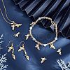 CHGCRAFT Alloy Rack Plating Alloy Charms PALLOY-CA0002-33-4