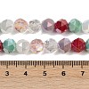 Electroplate Glass Beads Strands EGLA-G039-08A-01-4